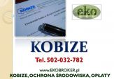 Kobize 2015, raporty kobize, rejestracja w bazie kobize,te 502-032-782, 