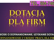 Dotacje na szkolenia, tel. 504-746-203, dla pracownika, dofinansowanie,