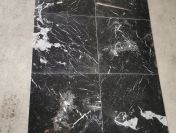 Płytki marmurowe NERO MARQUINA 61x61x1,2 poler