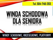 Platformy schodowe dla niepełnosprawnych, tel. 504-746-203, cena za montaż