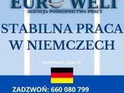 Niemcy Ślusarz/ Mechanik przemysłowy (od 18E brutto/h)