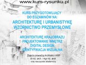 Kurs Rysunku Elipsa Architektura, zapisy rok szkolny 24/25