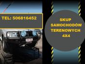 SKUP SAMOCHODÓW TERENOWYCH 4X4 TERENOWE TERENOWY