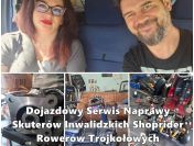 Dojazdowy Serwis Naprawy Skuterów Inwalidzkich Shoprider, Rowerów Trójkołowych